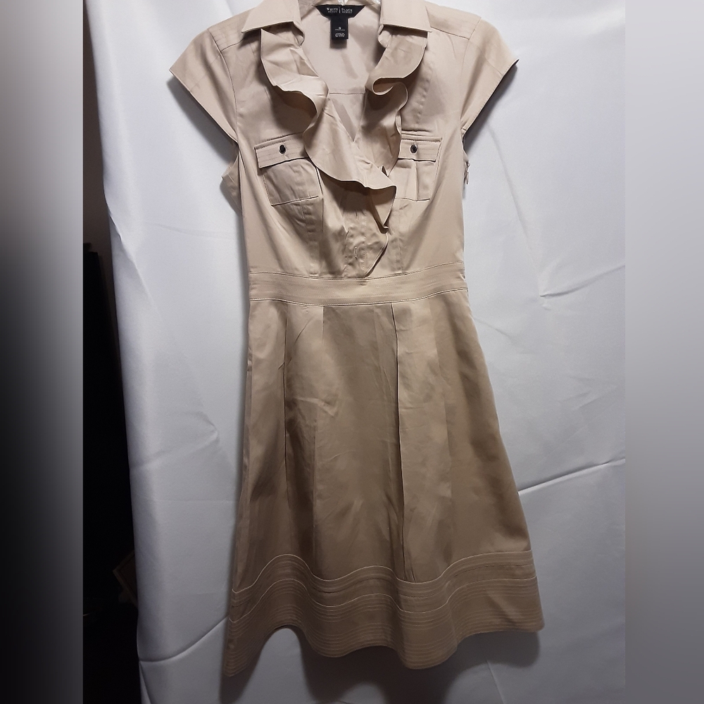 Women's khaki dress - Picture 2 of 4
